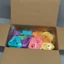 TOPNEW 18PCS Climbing Holds for Kids, Rock Wall Climbing Kit with Hardware for Indoor and Outdoor Climbing Wall, Soft Color