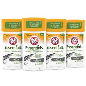 Arm & Hammer Essentials Charcoal Deodorant 4Pack