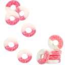 Fruidles Watermelon Gummi Rings Candy, Assorted Fruit Flavors Gummies, Allergy Friendly, Non-GMO, No Artificial Sweeteners Gummy (2 Pounds) (EXP 10/10/26)