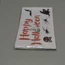 5 x XZENTIRA 64 PCS Halloween Window Clings 9 Sheets Black Scary Bat Ghosts Pumpkin Double-Sided Window Stickers for Happy Halloween Party Decoration Glass Décor Indoor and Outdoor