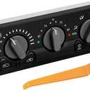 599-215 HVAC Climate Control Module Compatible with 2000 2001 2002 Chevy Avalanche Silverado Suburban Tahoe and GMC Sierra Yukon, A/C Heater Control Panel Replaces 12208020 15060162 15748167