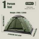 Backpacking Tent for Camping 1-5 Person Hiking Ultralight Tent for Waterproof Windproof Outdoor Two Doors Tents Easy Quick Setup Lightweight Instant Tents