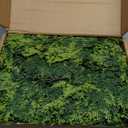 9ft Christmas Cedar Garland with Soft Thickness Pine, Artificial Green Faux Cedar Pine Garland for Mantle Fireplace Indoor Outdoor Holiday Party Home Decoration2 Pcs