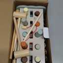 Joyreal Wooden Montessori Toys for 1 Year Old - Hammering Pounding Toy with Xylophone & Fishing Game - Educational Toddler Activities for 1 2 3 Year Old Christmas Birthday Gifts (Neutral)