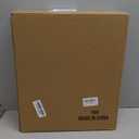 5-Tier Magnetic File Organizer, No Drilling Installation, White Magnetic Paper Holder, Magazine Rack for Refrigerator and File Cabinets