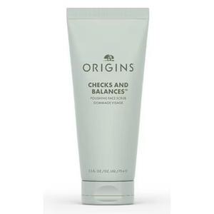 Origins Checks and Balances Polishing Face Scrub | Gently Exfoliates to Smooth Skin & Visibly Minimize Pores | With Bamboo, 2.5 Fl Oz