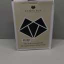 Pampa Bay Golden Salerno, Serving Bowl, 12" x 9" x 3" (White,Gold) 