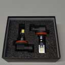 XFLHEHD Tacoma LED Fog Lights Compatible with 2012-2023 Toyota Tacoma Fog Light Bulbs Kit, 6500K Cool White, Pack of 2