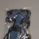 BARKBAY Dog Harness No Pull with ID Tag Pocket - Heavy Duty, Reflective, Easy Control for Small Dogs(Blue/Black,S)