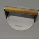 ALLTOP Smash Burger Press,Stainless Steel Non-Stick Hamburger Press Patty Maker for Flat Top Griddle,Grill,BBQ,Kitchen - Round Accessory (6.2 Wood Handle)