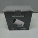 Mini Portable Projector 4K WiFi 6 BT 5.2 Upgraded Portable Projector Full HD Supported for Phone /PC /TV /HDMI /PS5 /Laptop Auto Keystone Home Theater 180 Rotation [Built-in App] White