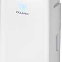4500 Sq. Ft Dehumidifier, Max 80 Pint Dehumidifier for Basement, Compressor Dehumidifiers for Home with Drain Hose, Smart Humidity Control, Energy Efficient, Quiet for Bedroom, Large Rooms.