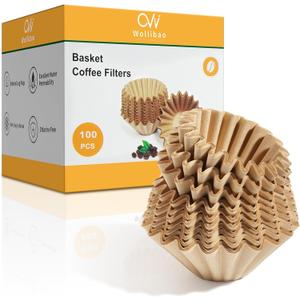 Disposable Coffee Filters for Ninja Pods and Grounds Coffee Maker, 100 Pack