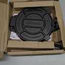 Victoria 8 Inches Cast Iron Tortilla Press, Roti Maker and Tortilladora, Pataconera Seasoned with Flaxseed Oil, Made in Colombia