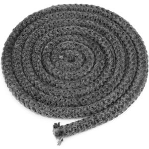 Stanbroil Wood Stove Gasket, 1/2" x 84" Graphite Impregnated Fiberglass Rope Seal, Gasket Rope Replacement Kits for Wood Stove Door