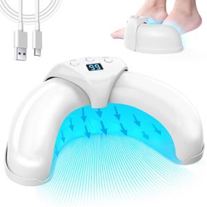 Nail Fungus Laser Treatment LED Light Device-Nail Fungus Cleaning Light Device, Effective Onychomycosis Solution, Addressing Weak And Damaged Nails