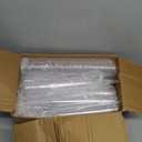 Prestee Set of 200 Plastic Champagne Flutes - Clear Champagne Glasses for Parties, Weddings, Events - 4.5 oz Disposable Drinkware - Elegant Stemware for Toasts Cocktails Mimosas