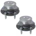 TRQ 2 Piece Rear Wheel Bearing & Hub Assembly Set with ABS Sensor Compatible with 2017-2018 Buick Envision 2017-2019 Lacrosse 2018-2020 Regal Sportback 2020-2022 Cadillac CT4 2016-2023 Chevrolet Mali