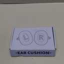 Upgraded Silicone Ear Cushions for AirPods Max Headphones 2024, Protein Leather Covered Ear Pads with Silicone & Memory Foam and Magnet (Blue)