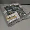 Feather & Stitch 2 Piece Towel Like Bath Mats (30x21 Inch) 100% Cotton Terry Bath Mats, Bathroom Shower Floor Mats [NOT A Bathroom Rug], Soft Absorbent Washable Mats (Grey)