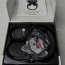 Wireless Headphones for TV Watching, TV Headphones Wireless for Seniors with Transmitter Charging Base, Over ear Bluetooth Headset No Audio Delay, HIFI Stereo, 65H Playtime, Gifts for Parents/Elderly (Black)