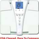 TANITA's BF-684W Digital Body Fat & Body Water Scale - Multi-Frequency BIA - BMI Monitor - 440 lb Capacity - Tempered Glass Platform - Athlete & Guest Modes - Japan Technology