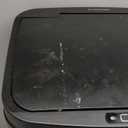 Ninestars Automatic Touchless Infrared Motion Sensor Garbage Can, 13 Gal 50L, Stainless Steel Base (Rectangular, Black Lid), Black Trim