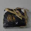 Clysee 25 Pcs Birthday Gift Bags with Handles Black and Gold Party Favor Bags Bulk for Birthday Wedding Anniversary Supplies Decorations, 5.51 x 2.36 x 4.72 Inches (Cheers to 50)