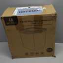 M MCIRCO Extra Large 7qt / 6.5L/220oz Tall Food Storage Containers, WIDE & DEEP, 4-Piece Plastic Airtight Kitchen Pantry Storage Containers for Flour, Sugar, with 4 Measuring Cups,20 Labels