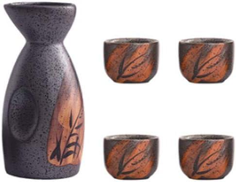 Maya Star Japanese Sake Set Sake Cup Set Traditional Hand Painted Design Porcelain Pottery Ceramic Wine Glasses - A07