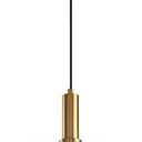 KCO Lighting Modern Gold Globe Pendant Lamp 1-Light Mid Century Antique Brass Dining Pendant Light Amber Glass Farmhouse Pendant Lighting Adjustable Large Vintage Hanging Ceiling Pendant Light