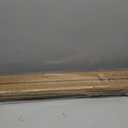LazBlinds No Drill Bamboo Roman Shades, 29" W x 64" H, Star-Brown