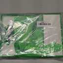 Sunnymove 24 Pcs Cheer Clear Plastic Gift Bags with Die Cut Handles Cheerleading Team Reusable Clear Goodie Snack Bag with Green Ribbon Cheer Party Accessories Gift for Cheerleader Team Women (1 Count (Pack of 24))