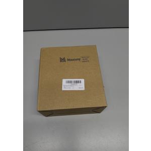 Moucuny 2 Pcs Easter Bunny Figurine Decor, Standing Spring Resin White Rabbit Couple Statue Tabletop Ornament, Festival Present for Garden Home Table Office Dining Room Mantle Party Supplies