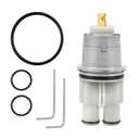 RP46074 Delta Shower Valve Cartridge Compatible with Delta 13/14 Series Bath Tub Shower Faucet Single Handle Universal MultiChoice Rough-in Valve Monitor Cartridge Repair Assembly Replacement Parts