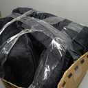 Comfort Expression Orthopedic Dog Bed for Extra Large Dogs 45x35 Inch, Waterproof Supportive Egg Crate Foam XL Pet Bed with Removable Bolsters, Dog Couch with Washable Cover & Non-Slip Bottom, Black