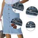 2 x 24 Sets Jean Button for Sewing Metal Jeans Denim,12 Sets Pin Buttons &12 Sets No-Sew Nailess Buttons with Screwdrivers,17mm