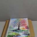 DELUXE 2026 Planner, 8.5"x11": 14 Months (November 2025 - December 2026), Includes Page Tabs, Bookmark, Planning Stickers, Pocket Folder Daily Weekly Monthly Planner Yearly Agenda (Tree Season)