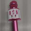 Move2Play, Kids Karaoke Microphone | Includes Pre-Loaded Songs & Bluetooth | Kids Birthday Party Gift | Toy for All Ages 2, 3, 4, 5, 6+ Year Old Girls, Boys & Toddlers (White/Pink)