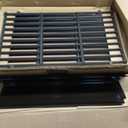 3Pack Flavorizer Bars Porcelain Enameled Heat Plates with 2Pack Cast Iron Cooking Grates Grill Replacement Parts for Weber Spirit I,Spirit II 200 Series Spirit E210,E220,S210,S220,7635 7637 Replace