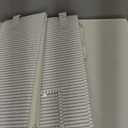 StorageWorks Large Under Bed Storage Containers with Handles and Label Holder, 2 Pack Ultra-thick Fabric Underbed Bins, Closet Organizer for Clothes, Blankets, Sweater (Gray and White Stripes)