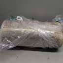 Pauwer Anti Fatigue Kitchen Mat Set of 3 Non Slip Kitchen Mats for Floor Cushioned Kitchen Rugs Comfort Standing Mat Farmhouse Waterproof PVC Foam Kitchen Floor Mat Runner, Khaki (17.3''x28''+17.3''x36''+17.3''x48'')