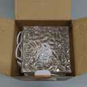 Northern Lights Ocean Wave Projector Light, Galaxy Light Projector, 16 Colors Gradual Rotating Flame Water Ripple Ambient Night Light Non-Wood for Bedroom, Room Decor, Kids Room (RC)