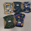 5 Pack Dog Diapers Male, Premium Belly Bands for Male Dogs, High Absorbing Male Dog Pee Wraps for Doggie in Incontinence or Excitable Urination and Training, Small 