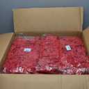 Tigeen 24 pcs Flower Wall Panels for Backdrop 3D Silk red Rose Floral Panels Artificial Faux Flower Wall Background for Wedding Party Shop Photo Photographic Backdrop Decoration Arrangement