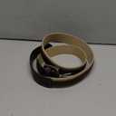 Columbia Men's Leather Classic Brown & Tan Casual Belt for Jeans, Khakis, Chinos (40)