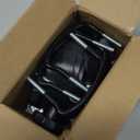 4 PCS Stainless Steel Universal Roof Box U-Bolt Clamps Van Mounting Accessory Kit U Brackets Installation Accessory Van Roof Rack Mount Kit 85mm Inner Width with 8 Lock Nuts, 2 Straps