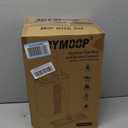 JOYMOOP Mop and Bucket Set with Wringer, Flat Mops for Floor Cleaning, Wall Mop Cleaner with Long Handle, Hardwood Floor Mop with 4 Microfiber Pads (White Bucket #2124 + 60" Flat Mop + 4 Pads)
