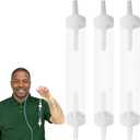 3pk Oxygen Tubing in-Line Water Trap with Removable End Caps