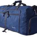Woogwin Travel Duffel Bag Large Foldable Waterproof Overnight Bag for Beach Swim Bags Pool Sports Gym